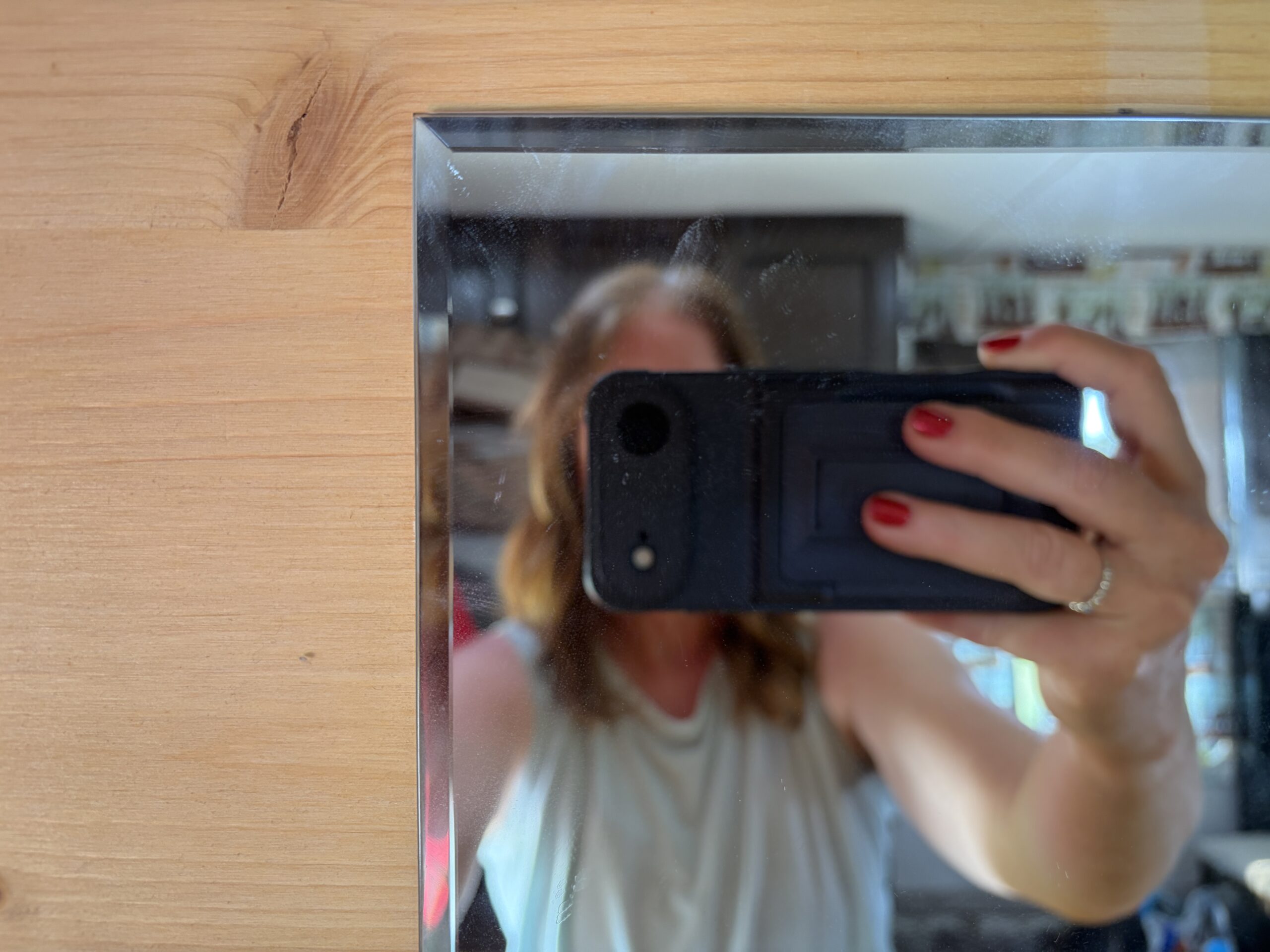 Irritation becomes a mirror